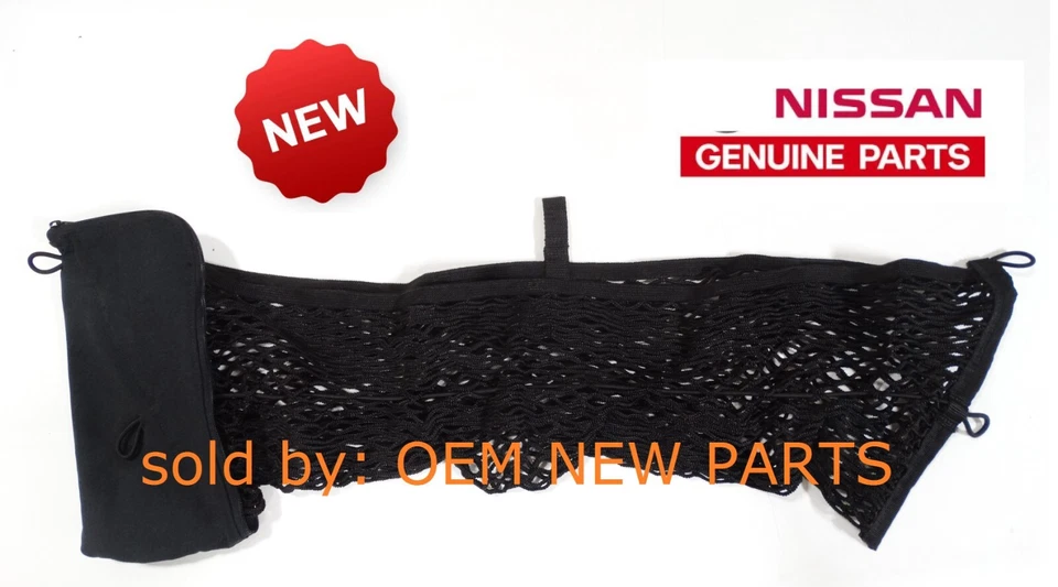 Trunk Hide-Away Envelope Style Cargo Net for Nissan Maxima 2015-2023 Brand New Foto 1 de 4