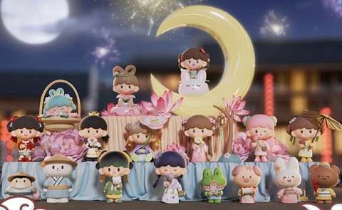 F.UN zZoton Ancient Travel Series Oldtime Chinoiserie Blind Box Confirmed Figure Cover