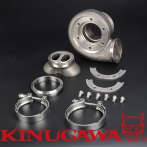 Carcasa de turbina turbo Twin Scroll Garrett GT3582R / GTX3582 HKS 3540 A/R 1.01 - Imagen 1 de 2