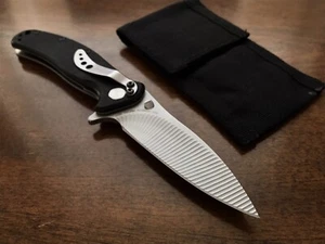 Kershaw 1735 Folding Knife RJ Martin Design Machined Groove Blade Made In USA - Picture 1 of 12