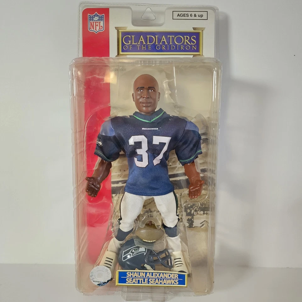 Экшн-фигурка 2006 Seahawks Shaun Alexander Gladiators of the Gridiron - Изображение 1 из 3
