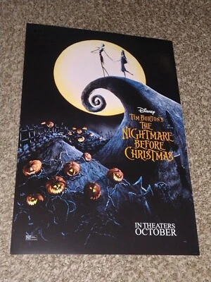 *See Pics* Nightmare Before Christmas/Agatha All Along 13x19 Promo Movie POSTER