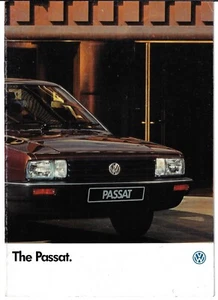 Volkswagen Passat 1985-1986 UK Market Sales Brochure GL CL C Hatch Saloon Estate - Picture 1 of 2