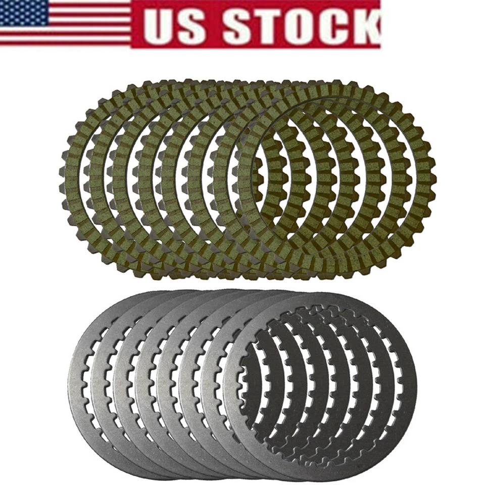 For 1991-2022 Harley Sportster 883 1200 XL883 XL 1200 Drive Clutch Plates Set  Foto 1 de 1