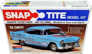 Monogram Snap Tite '55 Chevy, 1:32 Scale, Vintage 1979, Collectible, New! MISB - Picture 1 of 3