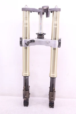 Kawasaki Ninja ZX10R 10R 2007 06 07 OEM horquillas delanteras triple árbol tubo STR8* K256 Foto 1 de 4