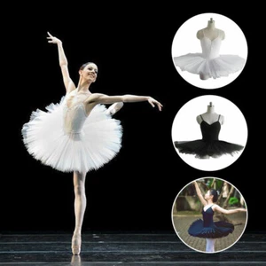Ladies Girls White Dance Fairy Ballet  Full Practise Tutu All Sizes By Dancewear - Picture 1 of 15