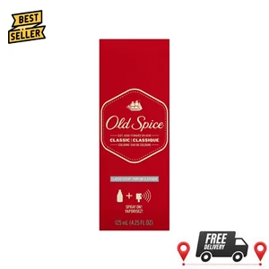 2pk Old Spice Cologne Spray for Men, Classic Scent, 4.25 fl oz - Picture 1 of 15