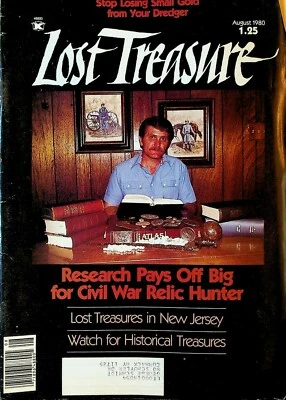 Lost Treasure Magazine August 1980 Uintas Ghost Camps Bob Freeman Foto 1 de 2