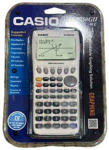 Calcolatrice grafica Casio FX-9750GII-WE nuova sigillata in fabbrica *batterie incluse - Foto 1 di 2