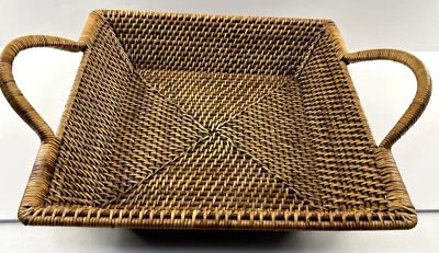 Pampered Chef Tray Woven Selections Basket Handles - Image 1 of 4