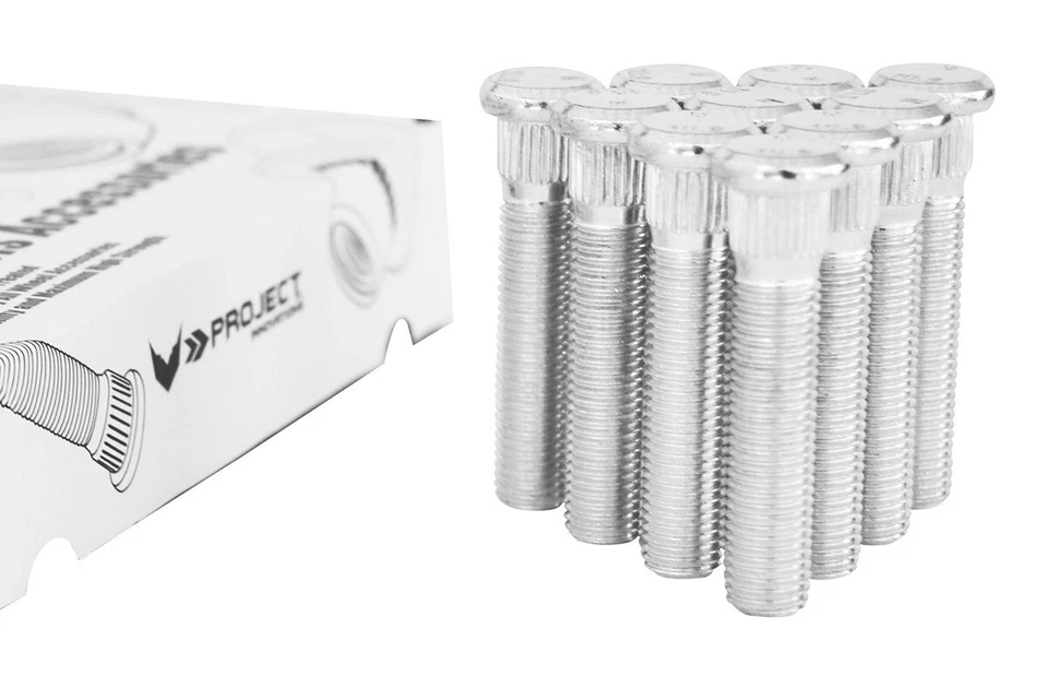 61 mm long extended wheel studs Compatible For chevrolet caprice 1991-1996 10pcs - Image 1 of 4