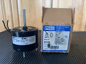 Motore FASCO D126 - Nuovo in scatola aperta, 1/40 HP, 1500 RPM, CWSE - Restituzioni GRATIS - Foto 1 di 10