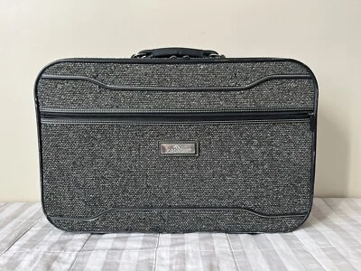 MALETA DE TWEED JORDACHE VINTAGE Foto 1 de 4