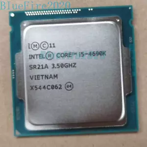 4th Gen Intel Core i5-4690K SR21A 3.5 GHz 6M 4-Core LGA-1150 CPU Processor - Bild 1 von 4