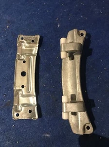 Pro Action A105QW Washing Machine Part - Door Hinge With Backplate From Door - Picture 1 of 3