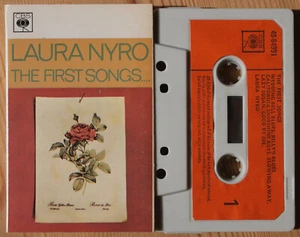 LAURA NYRO - THE FIRST SONGS (CBS 40-64991) 1973 UK CASSETTE TAPE VG+ COND - Picture 1 of 3