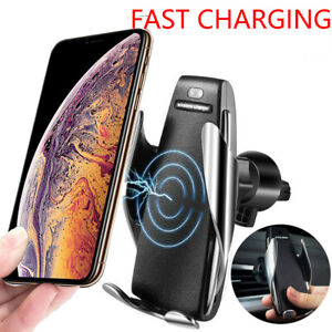 Car Mobile Charger Holder Intelligent Induction Auto-sens Mount Adapter Phone