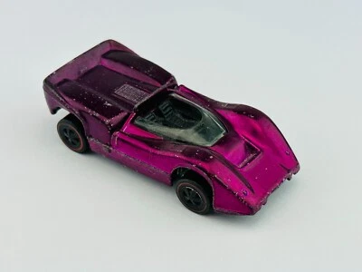 Hot Wheels Redline MCLAREN M6A Resistente Magenta EE. UU. Interior Negro ¡Bonito!!! Foto 1 de 4