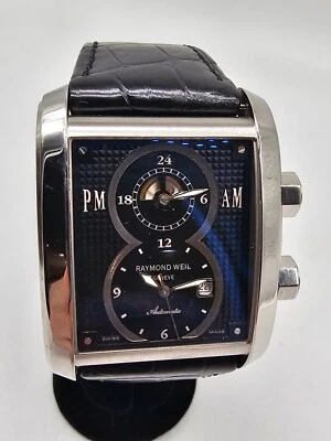 Reloj Automático Raymond Weil Don Giovani Doble Hora 38mm Ref 4888 Usado Foto 1 de 4