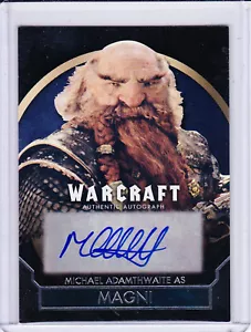 Warcraft Movie Autograph Trading Card Selection - Foto 1 di 13