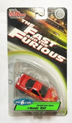 CAMPEONES DE CARRERAS X Tomy Tomica RÁPIDO Y FURIOSO HONDA NSX RARO Foto 1 de 2