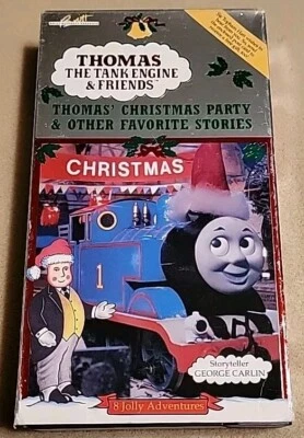 Thomas The Tank Engine & Friends: Christmas Party (VHS, 1994) George Carlin Foto 1 de 4