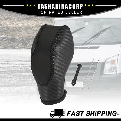 Fit for Ford Transit 2015-2019 Car Faux Leather Gear Shift Knob Cover 1/lot - Image 1 of 4