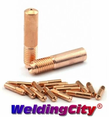 WeldingCity® 25-pk Contact Tip 087-299 0.023" for Miller Hobart MIG Welding Gun