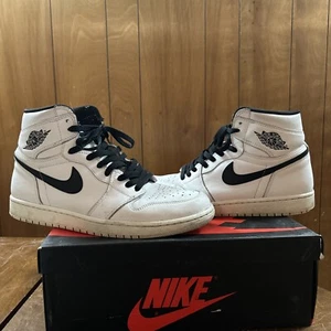 Size 9.5 - Air Jordan 1 Retro OG Premium High Yin Yang - Picture 1 of 9