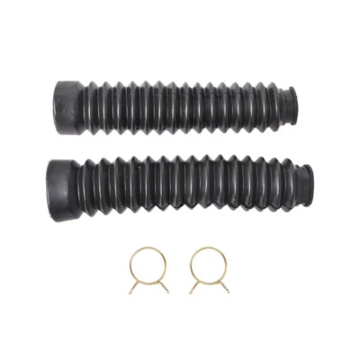 1985-1987 ДЛЯ HONDA ATC БОЛЬШОЙ КРАСНЫЙ 250ES НОВЫЙ ПЕРЕДНЯЯ ВИЛКА АМОРТИЗАТОРЫ БОТИНКИ - ЧЕРНЫЙ ATV - Изображение 1 из 4