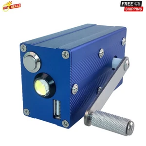 Tragbarer 3W Dynamo Notfall Überleben Handkurbel Ladegenerator für Handy - Bild 1 von 9