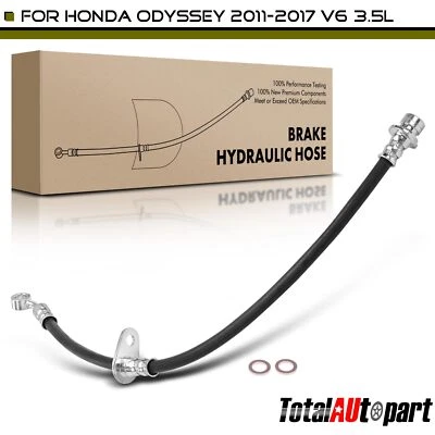 Manguera hidráulica de freno para Honda Odyssey 2011-2017 V6 3,5 L lado del conductor delantero izquierdo Foto 1 de 4
