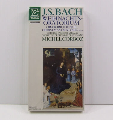 J.S. Bach - Weihnachts Oratorium Christmas Oratorio (3 Cassette Box Set, 1985) - Image 1 of 4