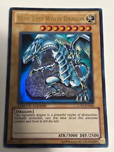 Blue-Eyes White Dragon LC01-EN004 Yu-Gi-Oh Legendary Collection 1 Limited... - Picture 1 of 2