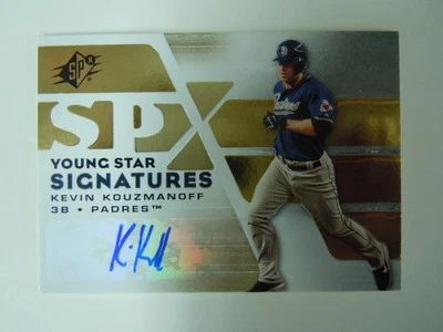 2008 SPx Rookie Gold Young Star Signatures Kevin Kouzmanoff  YSS-KK - Image 1 of 2