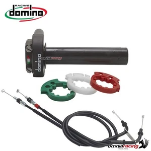 Comando gas rapido XM2 Domino nero senza manopole con cavi Honda CBR1000RR 2012 - Foto 1 di 1