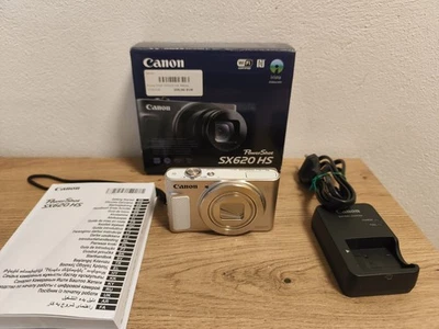 Canon PowerShot SX620 HS 20,2 MP Kompakt-Digitalkamera Schwarz - Bild 1 von 4