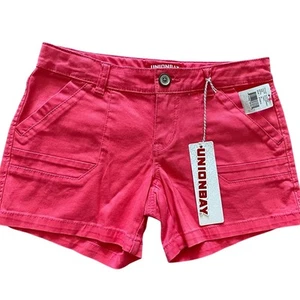 Kids Pink Union Bay Utility Style Shorts size 14 NEW With Tags - Picture 1 of 4