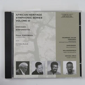 African Heritage Symphonic Series Vol III CD Chicago Sinfonietta Paul Freeman 20 - Imagen 1 de 6