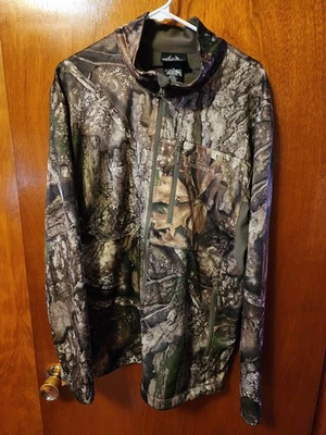Men's Large Realtree APX Camo Full Zip Jacket - Image 1 of 4