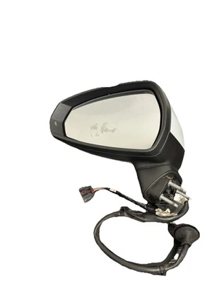 Espejo retrovisor lateral izquierdo para conductor Audi A3 2015-2018 blanco OEM Foto 1 de 4