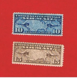 #C7-C8  MVFLH OG   Airmail  Planes   Free S/H - Picture 1 of 1