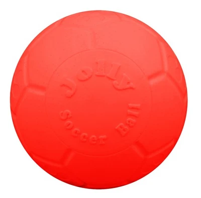 Jolly Pets 6 Inch Orange Soccer Ball Floating Bouncing Dog Toy for All Ages - Image 1 of 2
