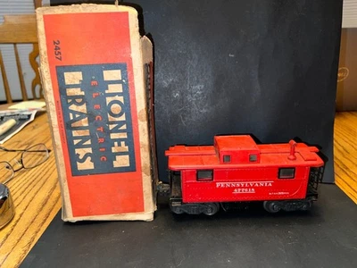 Lionel O Gauge 2457 Pennsylvania Caboose -- Sin luz 477618 Foto 1 de 4