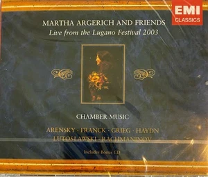 MARTHA ARGERICH & FRIENDS - Live From The Lugano Festival 2003 3 x CD NEW! EMI - Bild 1 von 2