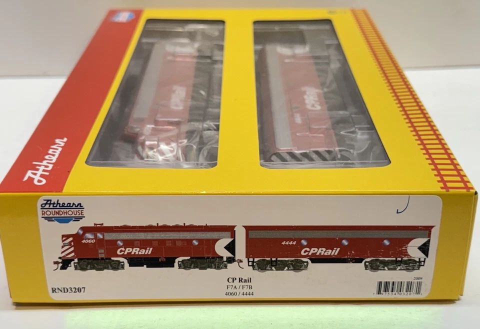 HO scale Athearn Canadian Pacific CPKC F7A & F7B Set Diesel Loco Trains RND3207 - Image 1 of 2