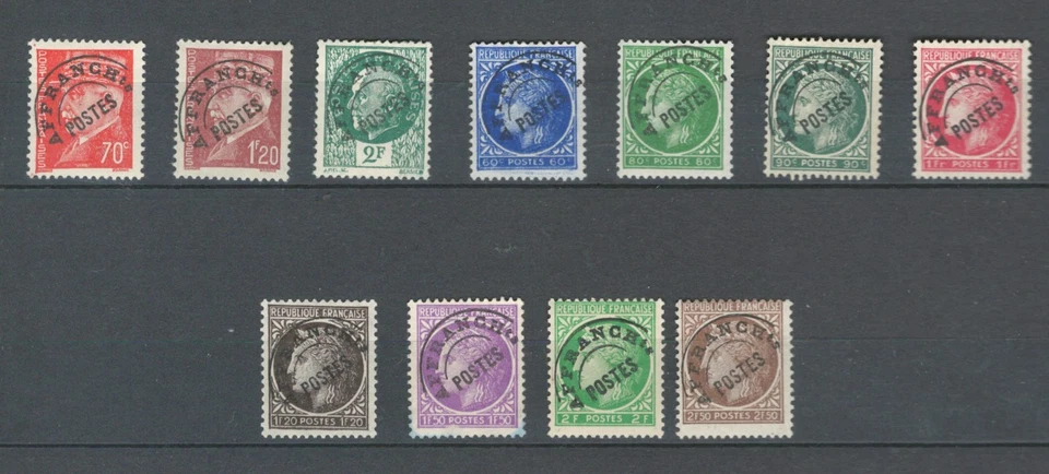 LOTE CONJUNTO USADO PRECANCELADO FRANCIA EUROPA FAMOSOS (EURO 280) Foto 1 de 1