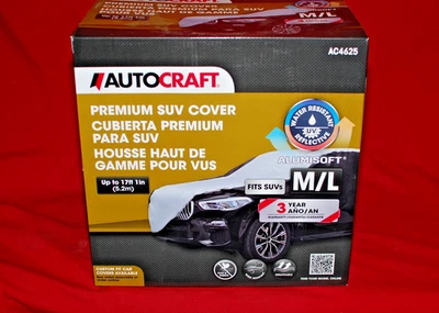 AC4625 Premium SUV Car Cover 4Layer 17ft Acura BMW Ford GMC Honda Mazda Mercedes - Image 1 of 4