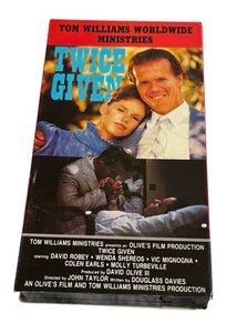 Twice Given VHS Christian Movie 1985 Tom Williams Worldwide Ministries - Bild 1 von 3